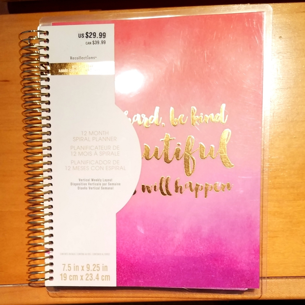 Recollections Spiral Planner